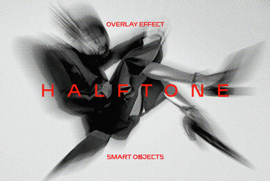 Circle Motion Halftone Photo Effect