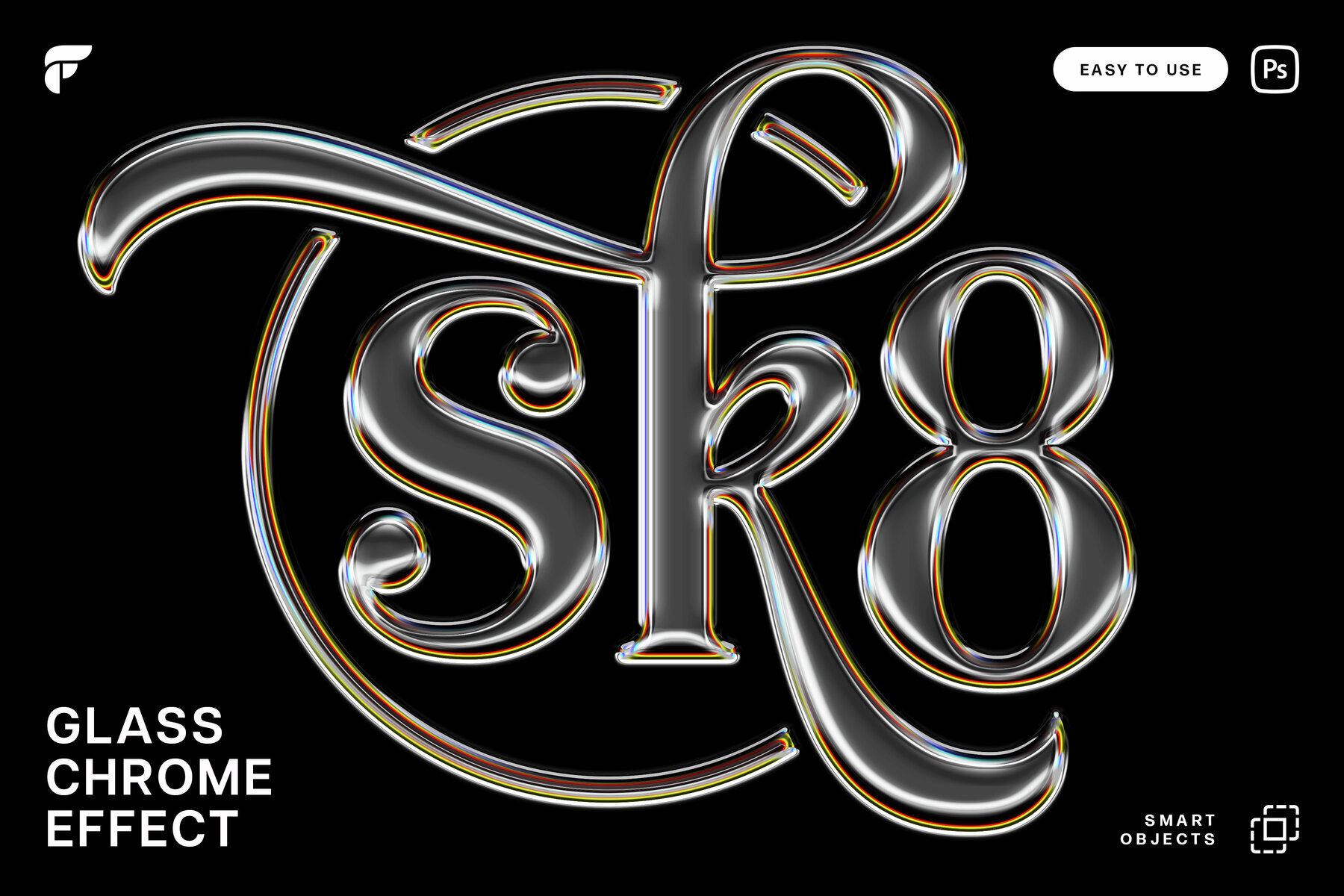 Glass Chrome Effect 1