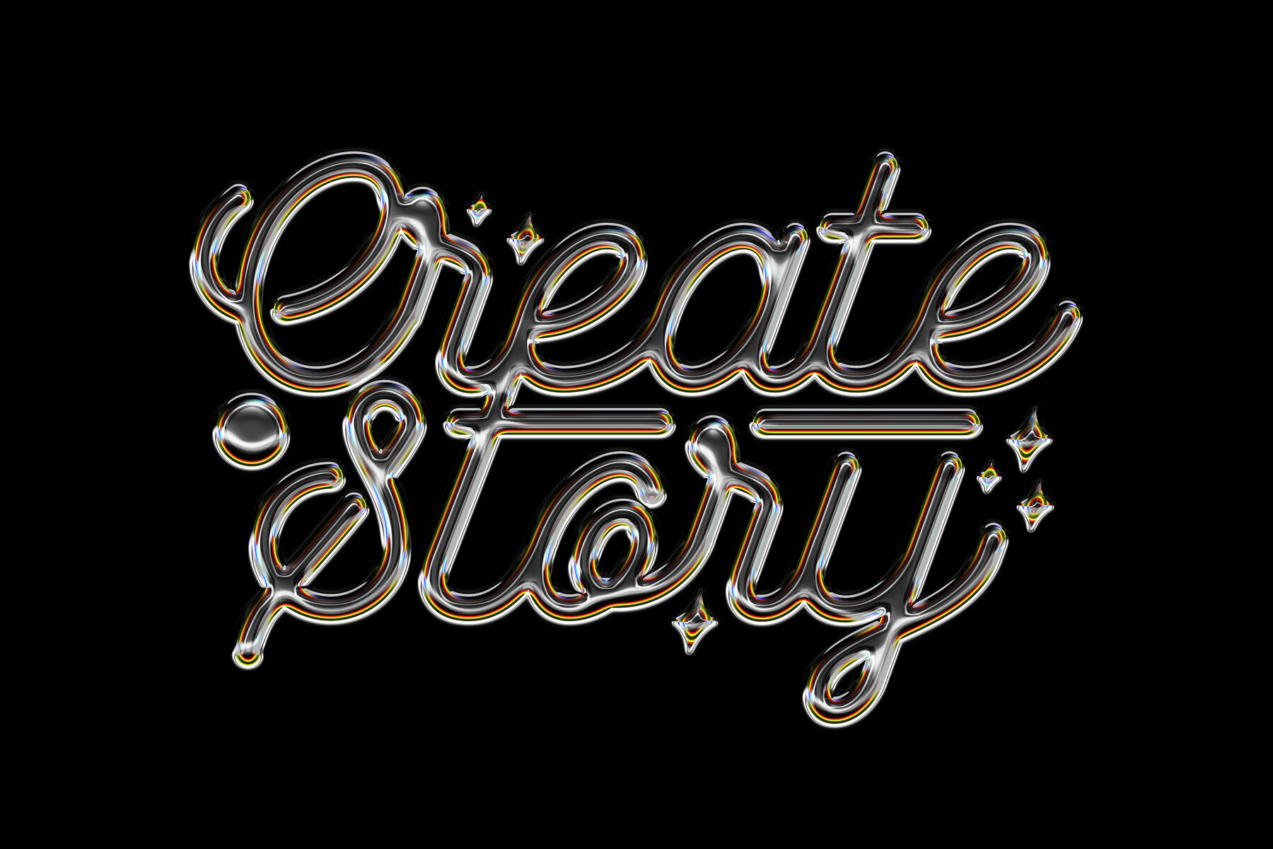 Glass Chrome Effect 2