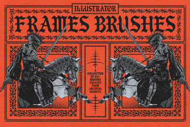 Illustrator Frames Brushes