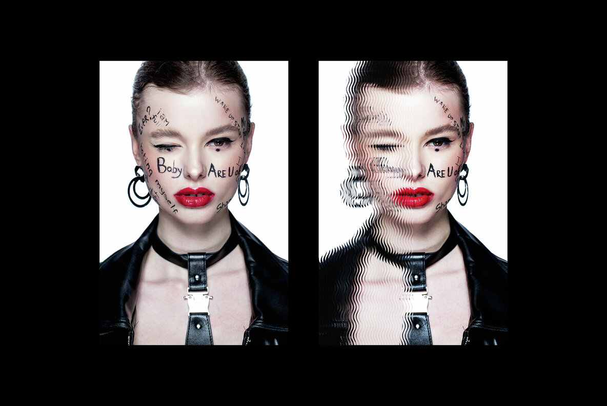 Wavy Glass Photo Effect 7