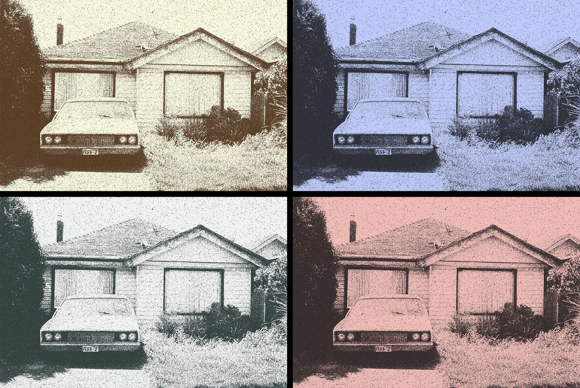 Risograph Grain Photo Effect 5