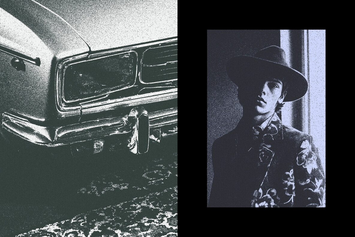 Risograph Grain Photo Effect 7