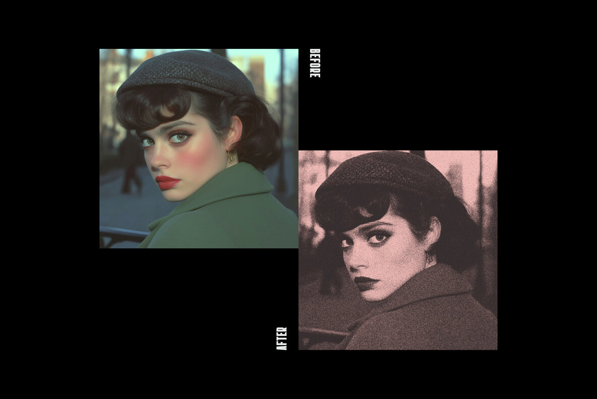 Risograph Grain Photo Effect 8