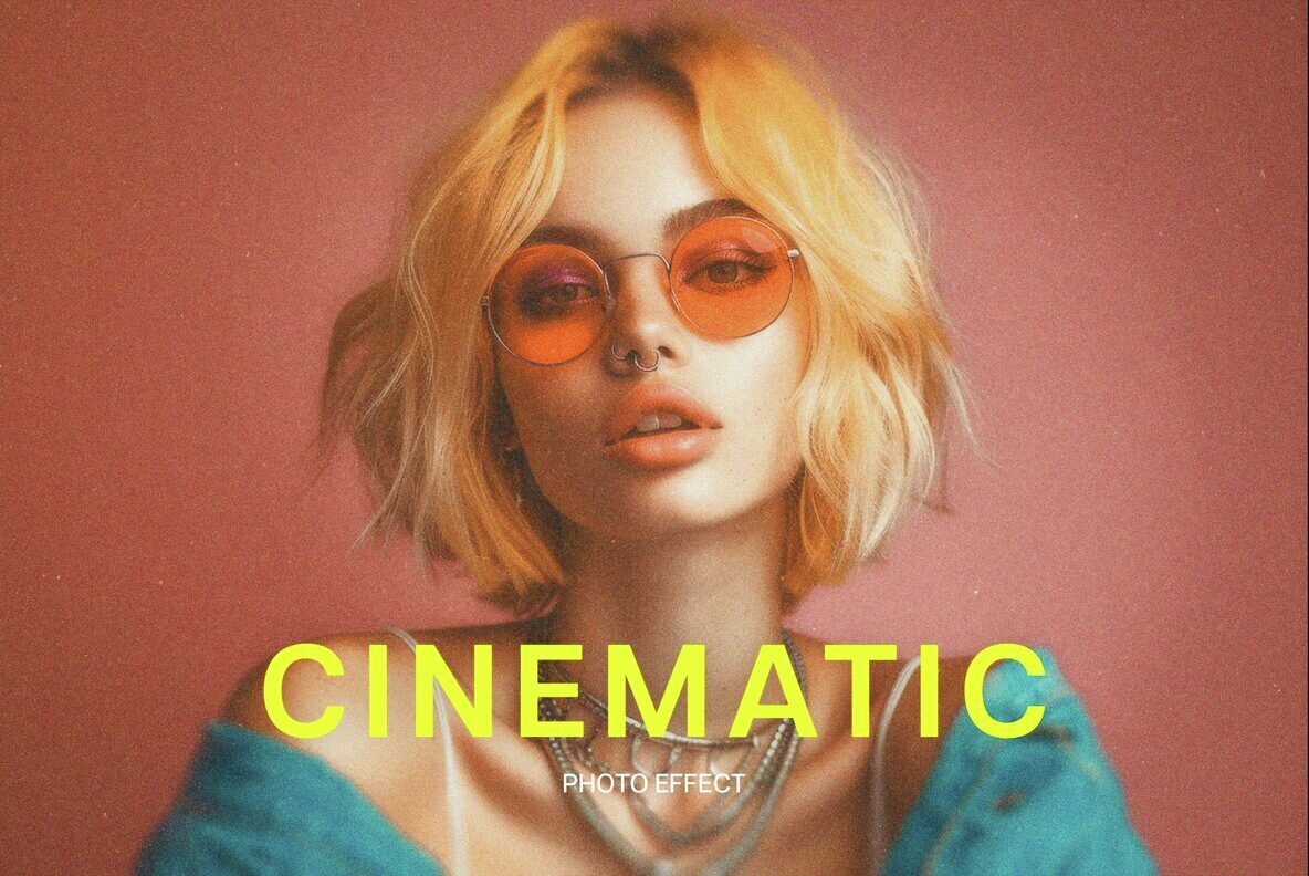 Speckled Cinematic Photo Effect 1