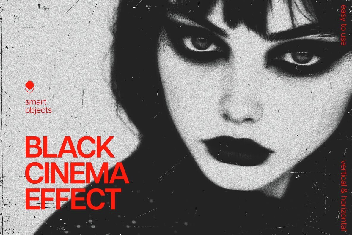 Black Cinema Photo Effect 1