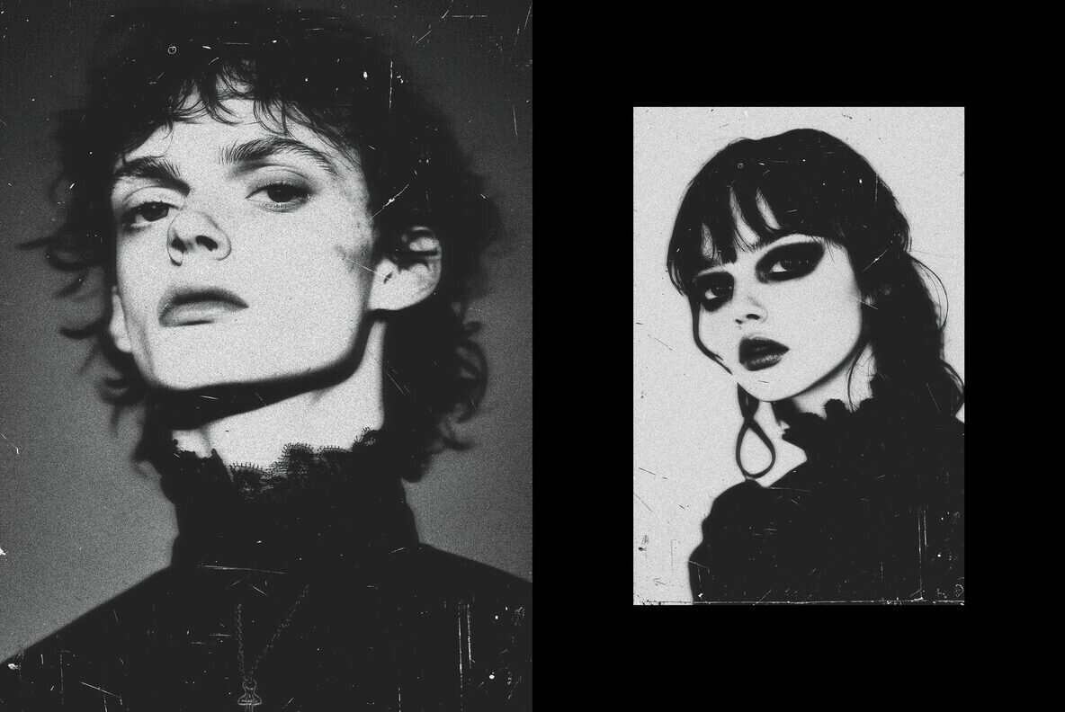 Black Cinema Photo Effect 2