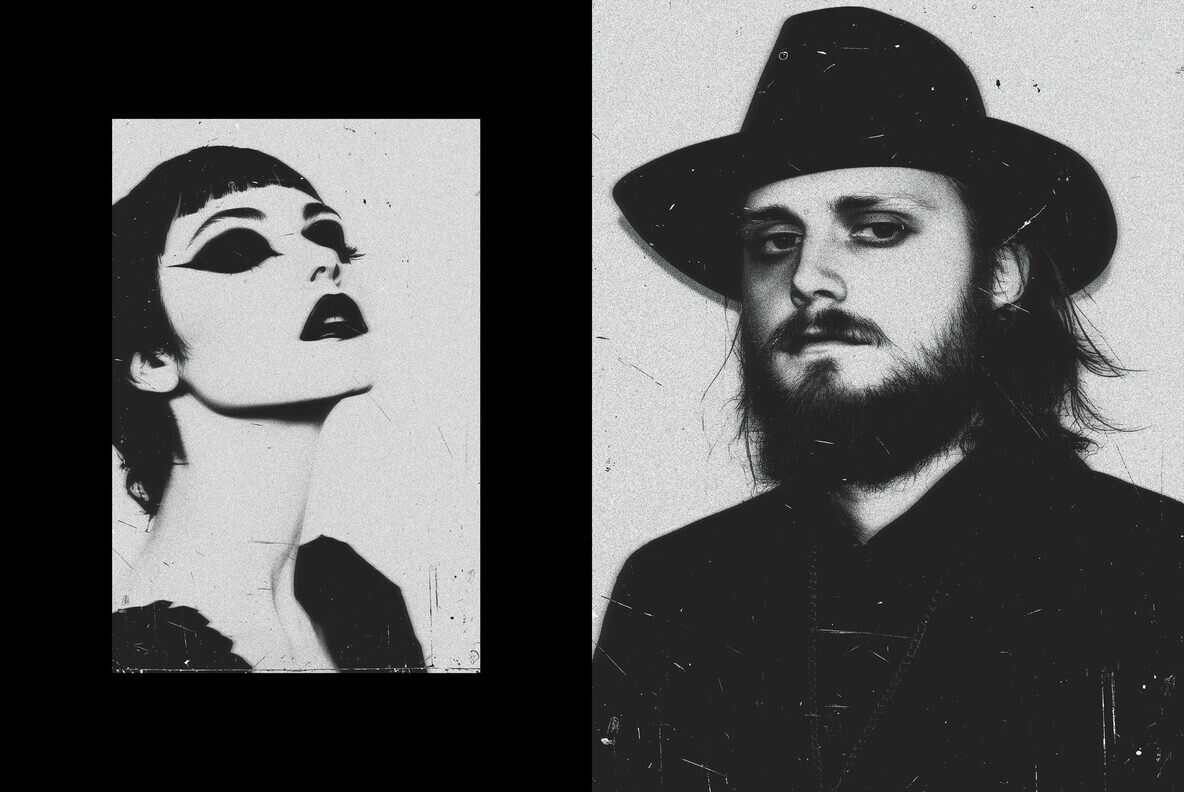 Black Cinema Photo Effect 6