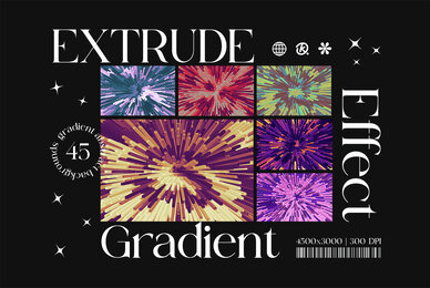 Extrude Background Effect