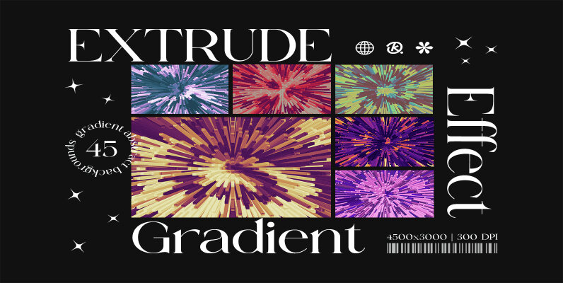 Extrude Background Effect