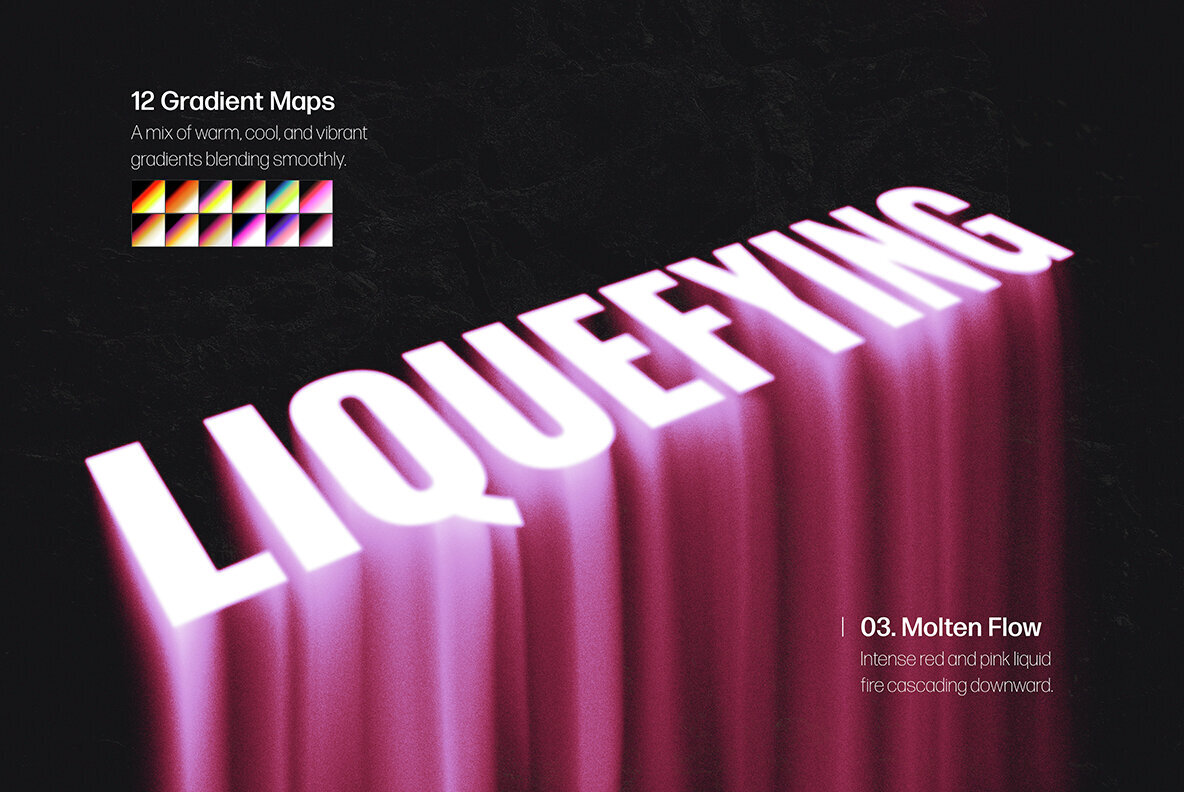 Melthing Text Effect 3