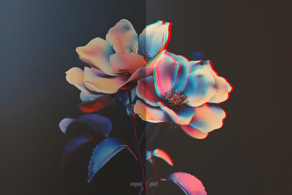 Abstract Floral Backgrounds Pack 3