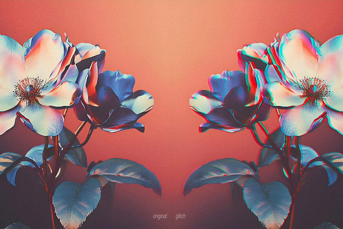 Abstract Floral Backgrounds Pack 9