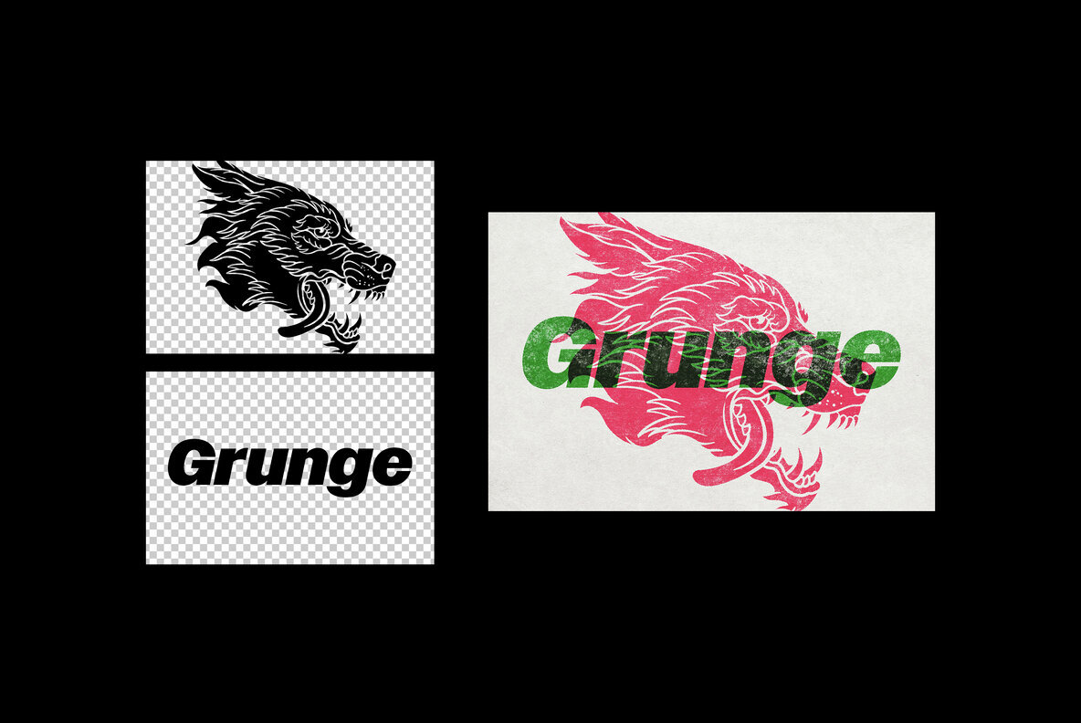 Vintage Overprint Grunge Effect 2