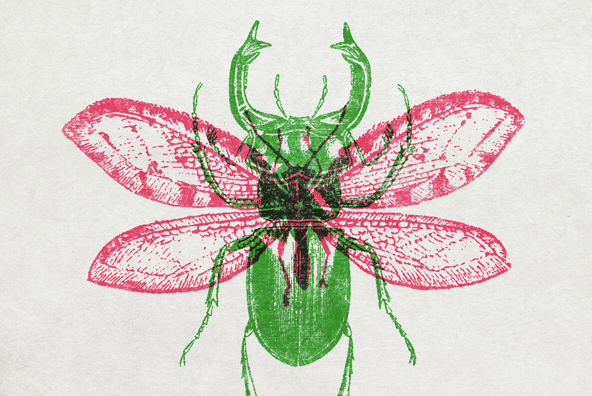 Vintage Overprint Grunge Effect 4