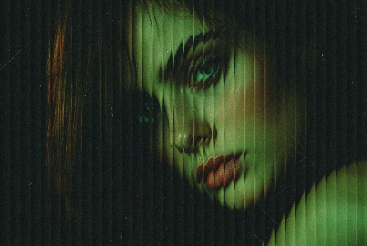 Ribbed Glass Effect 7