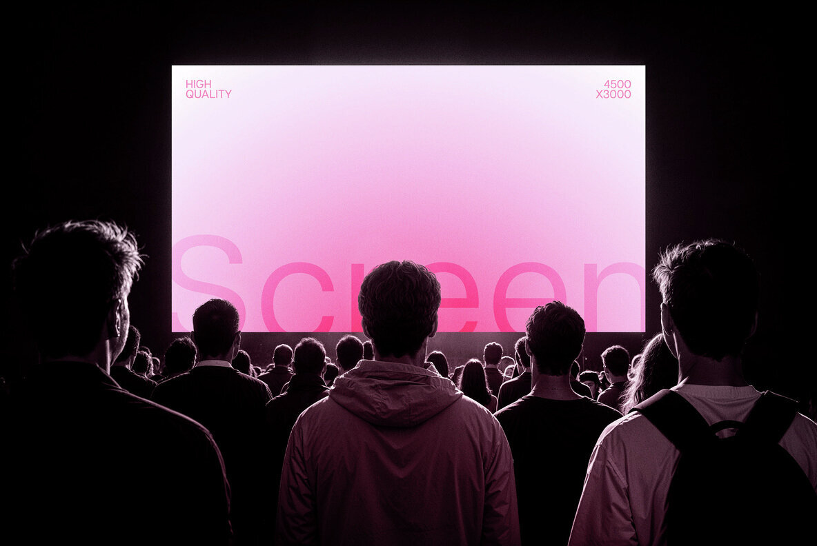 Concert Screen Mockup 1