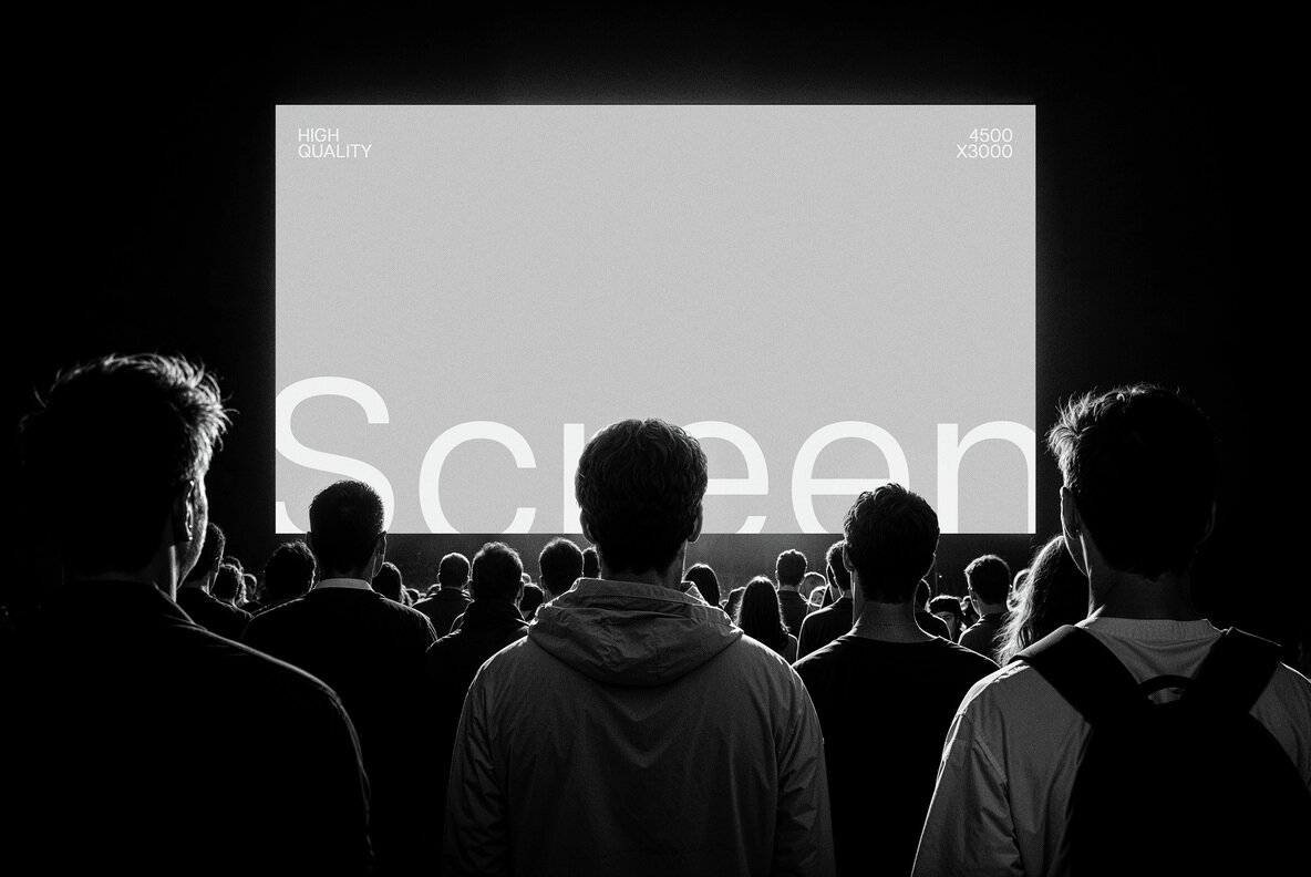 Concert Screen Mockup 4