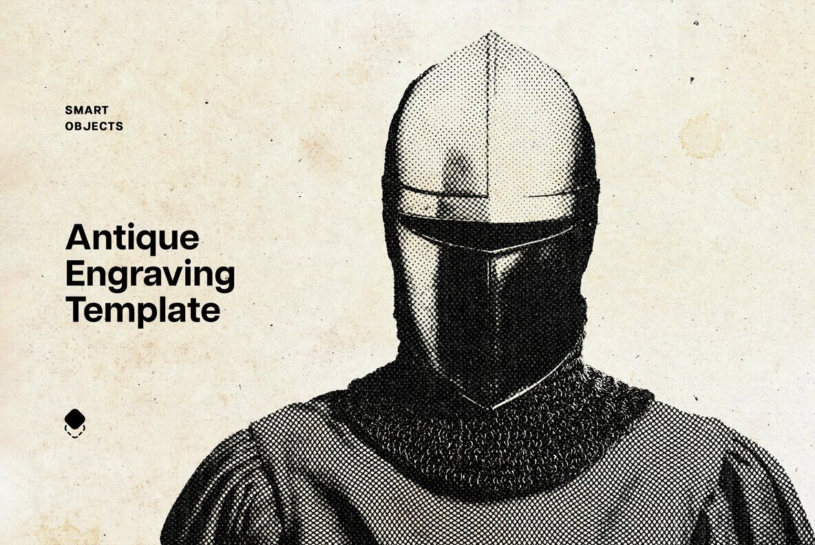 Antique Engraving Template 1