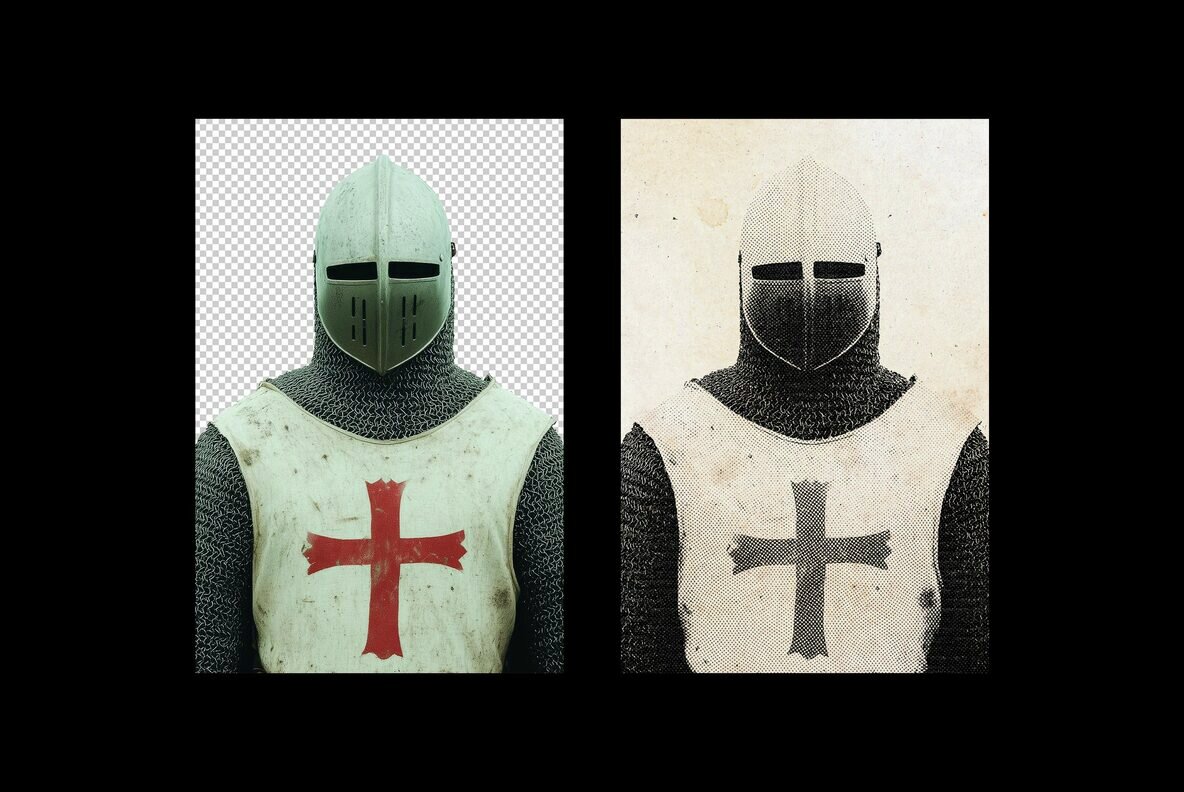 Antique Engraving Template 4