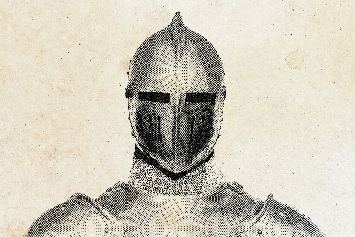 Antique Engraving Template 7