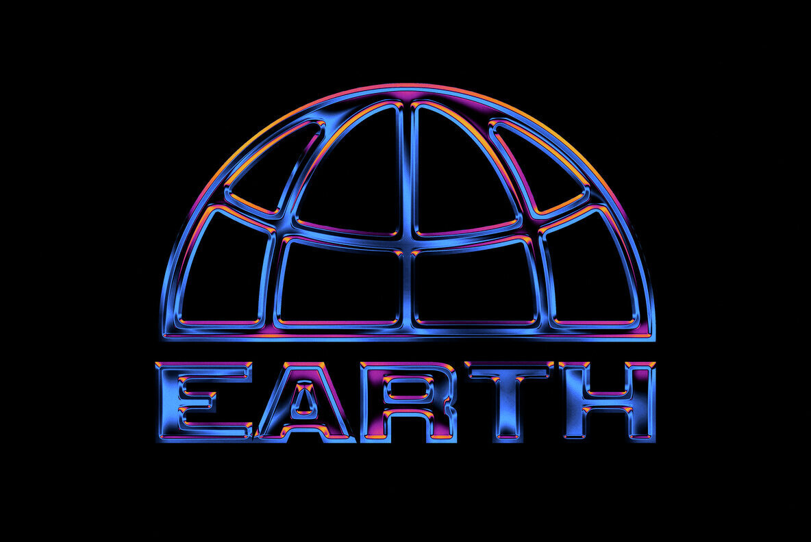 Colorful Chromatic Metal Text and Logo Effect 3