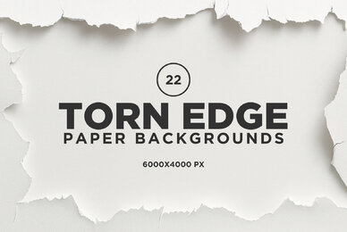 22 Torn Edge Paper Backgrounds