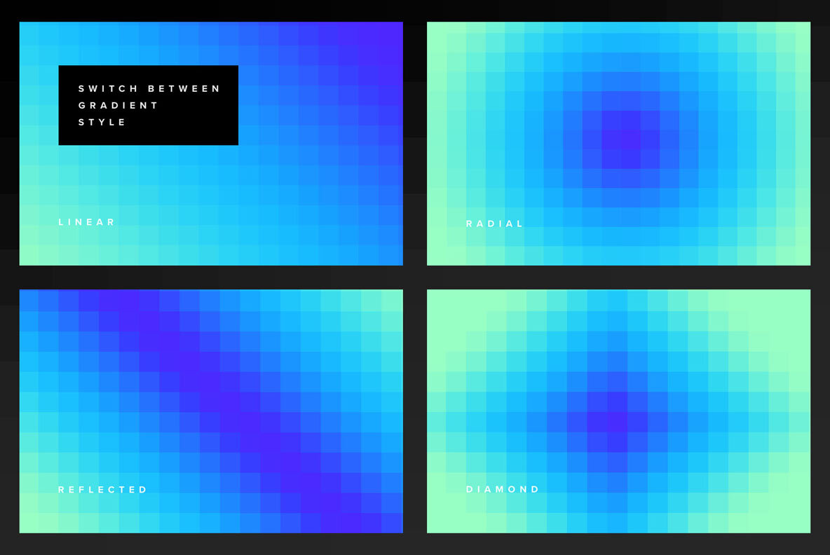 Pixel Gradient Background Textures 5