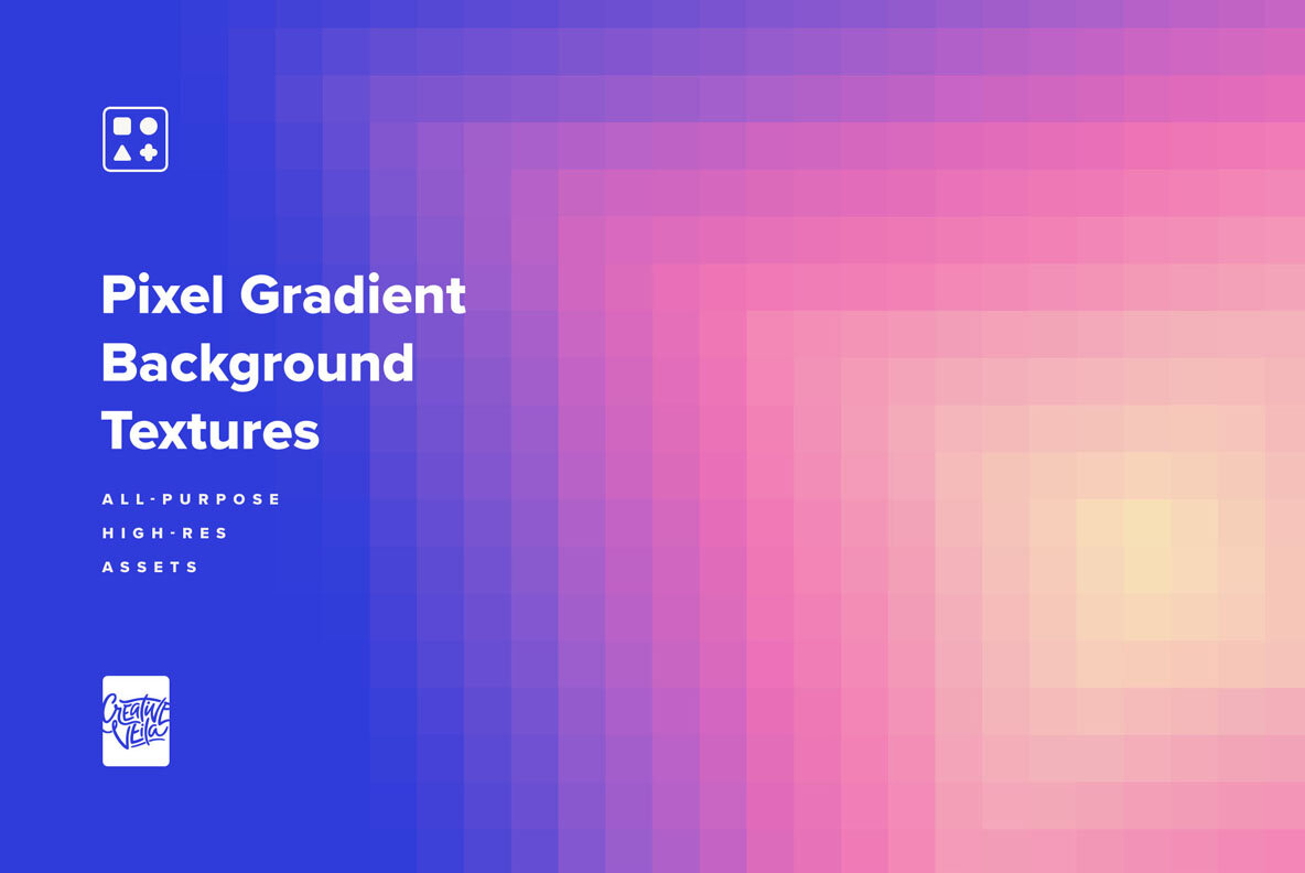 Pixel Gradient Background Textures 6