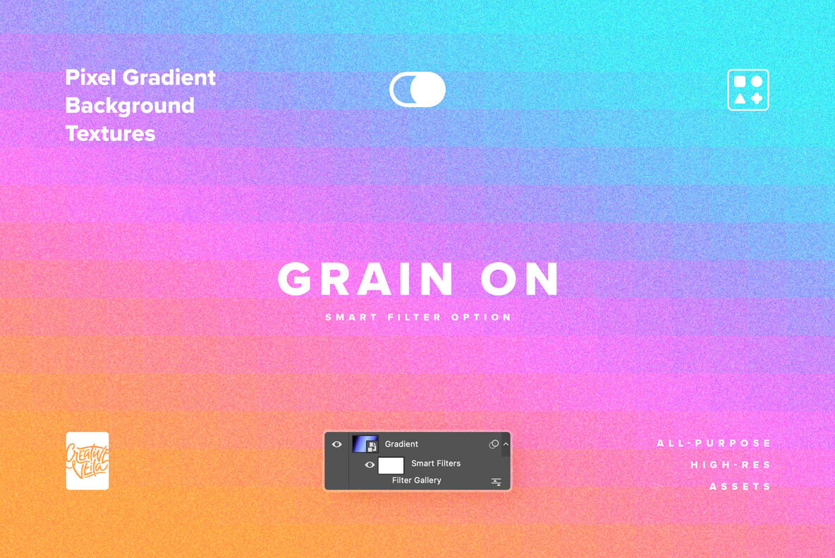 Pixel Gradient Background Textures 7