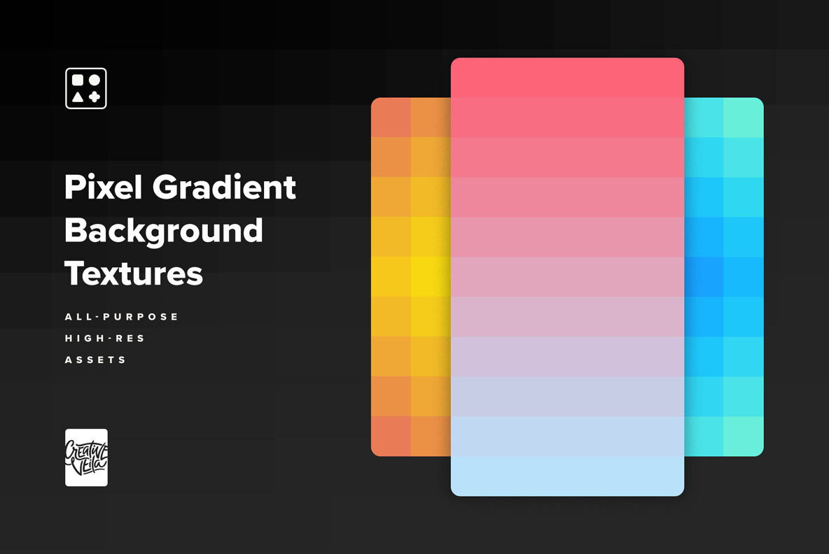 Pixel Gradient Background Textures 10