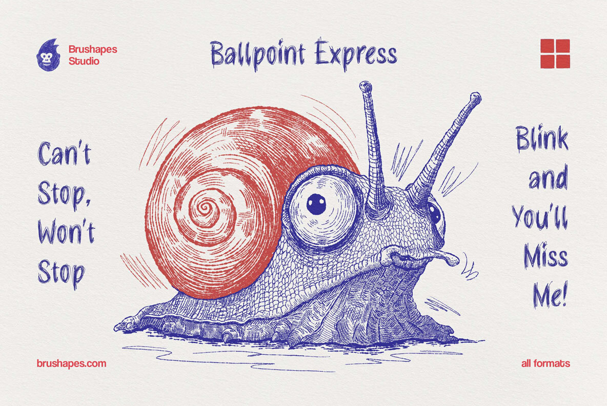 Multi App Ballpoint Pen Brushes 2