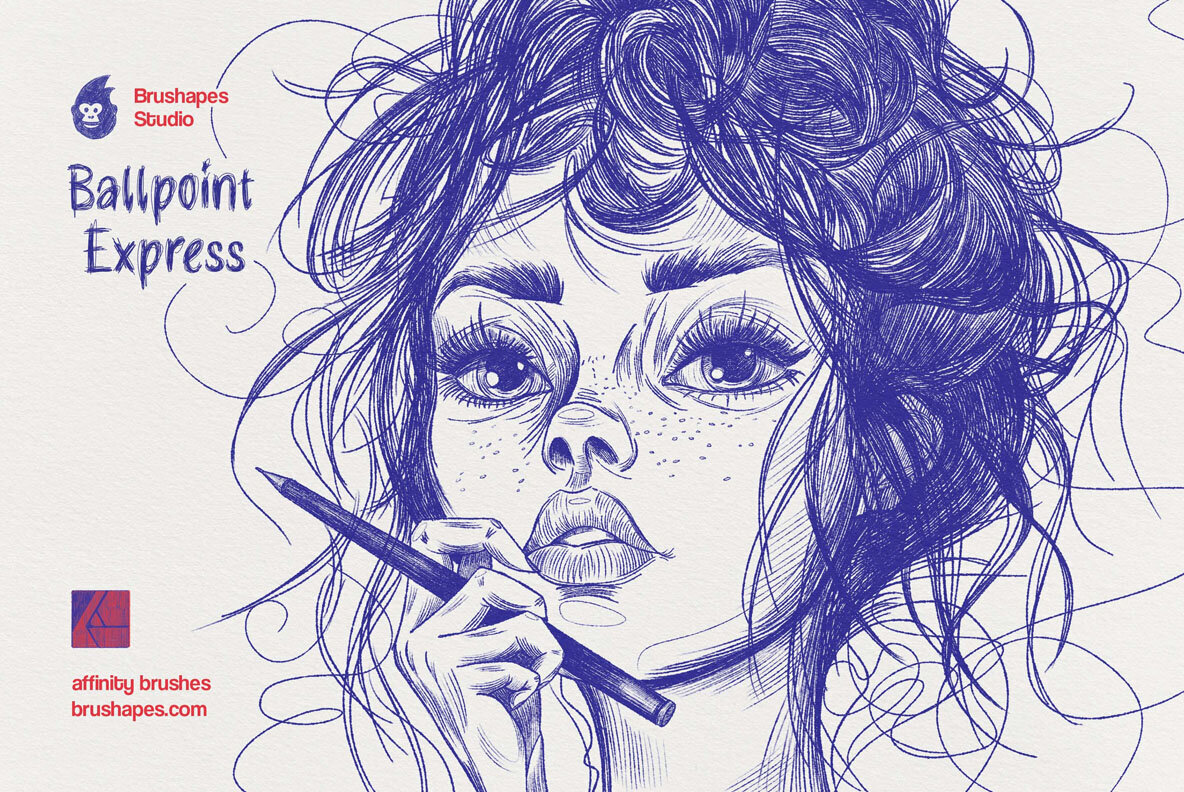 Affinity Ballpoint Pen Brushes 1