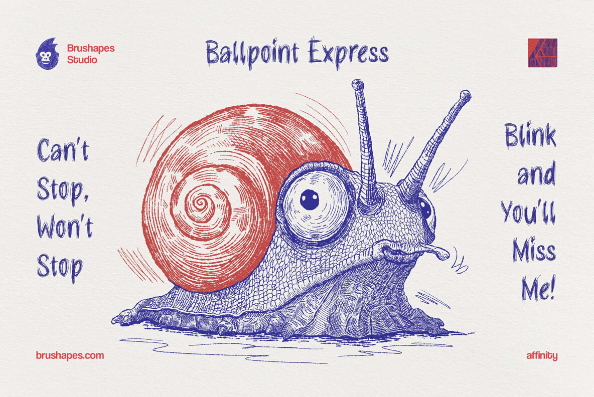 Affinity Ballpoint Pen Brushes 2