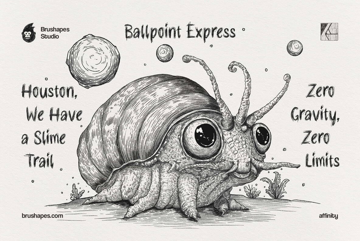 Affinity Ballpoint Pen Brushes 4