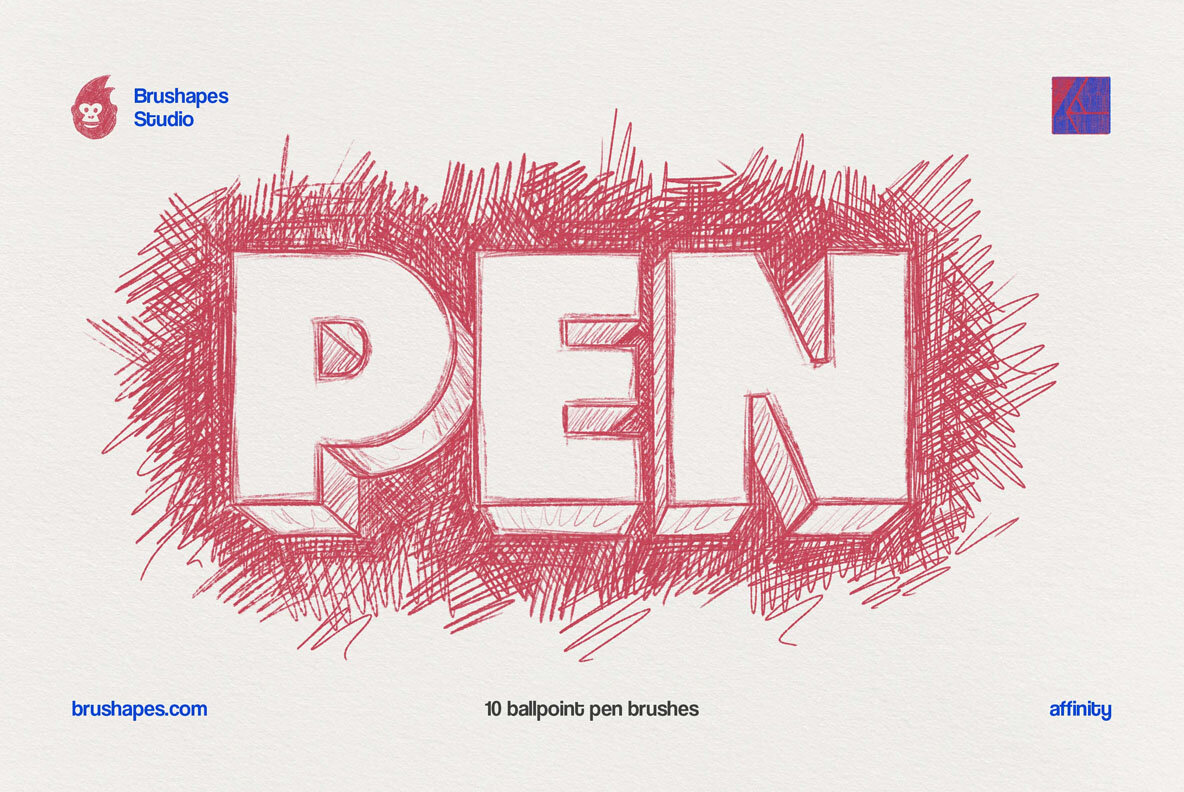 Affinity Ballpoint Pen Brushes 9