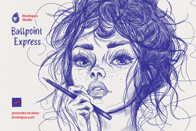 Procreate Ballpoint Pen Brushes