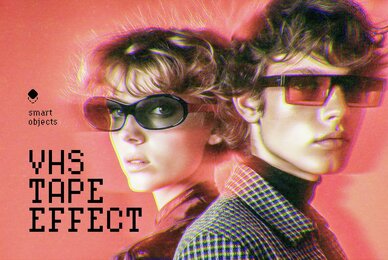 1990s Vhs Tape Effect