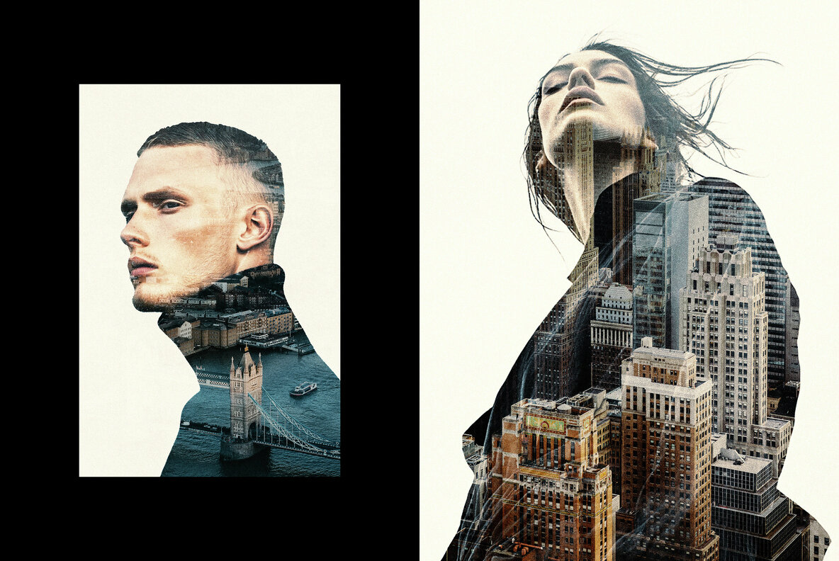 Double Exposure Template Effect 4