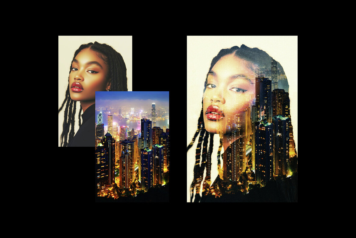 Double Exposure Template Effect 6