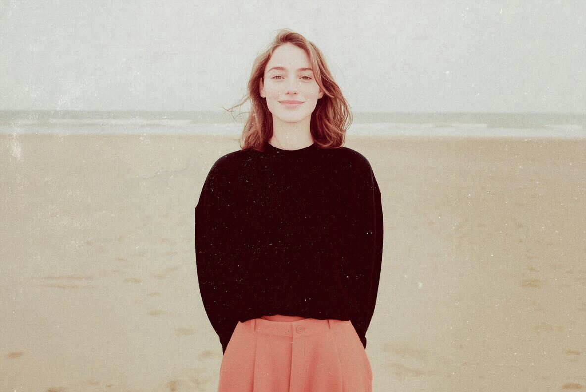 Retro Film Photo Template 3