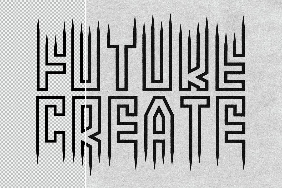 Ink Bleed Text and Logo Effect 3