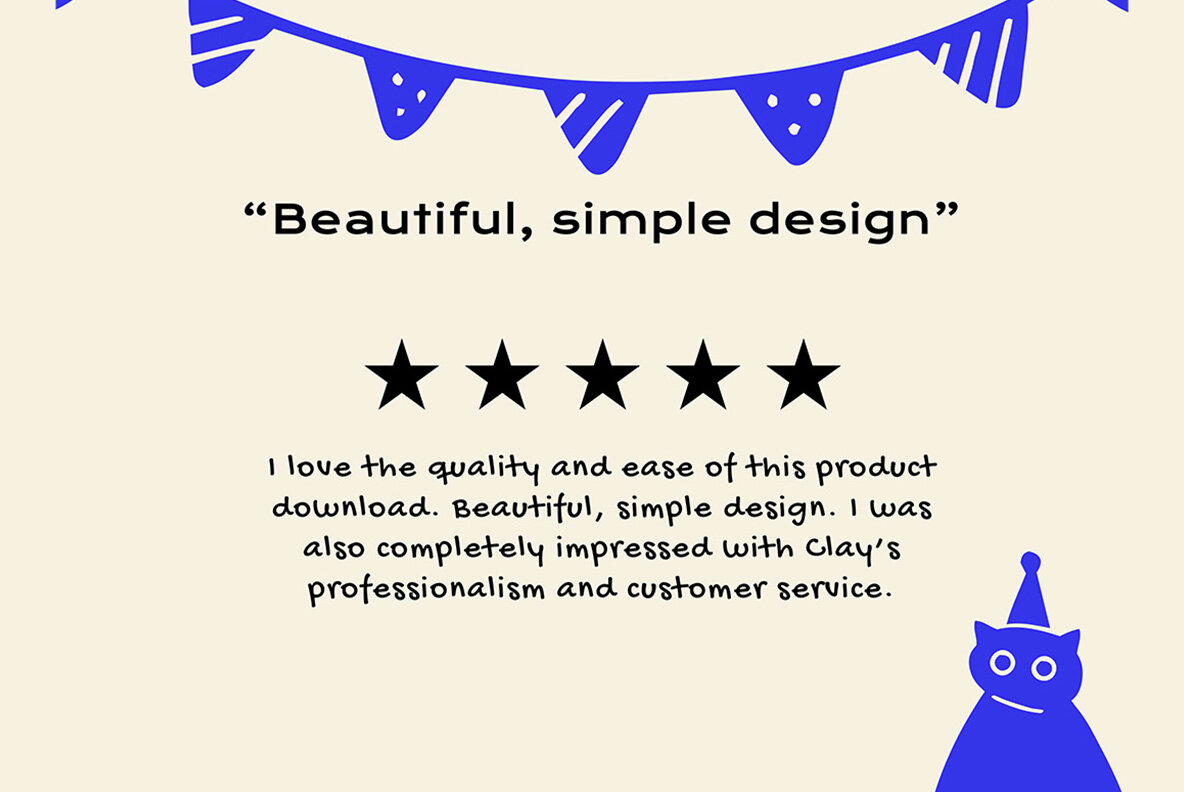 Party Cats Clipart Bundle 7