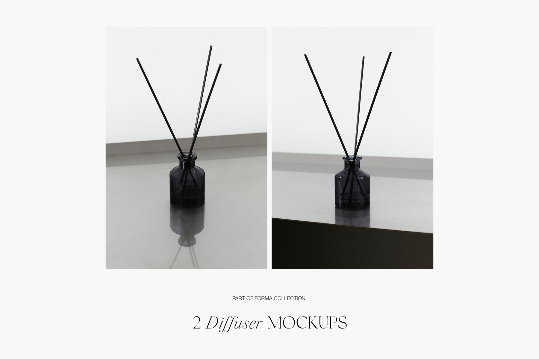 Diffuser Glass Bottle Mockups 4