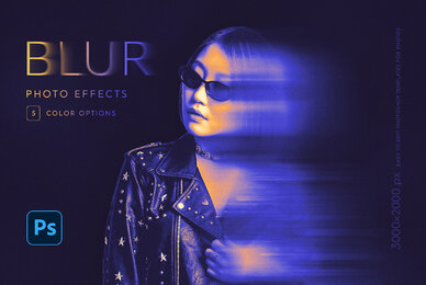 Duotone Blur Photo Effect