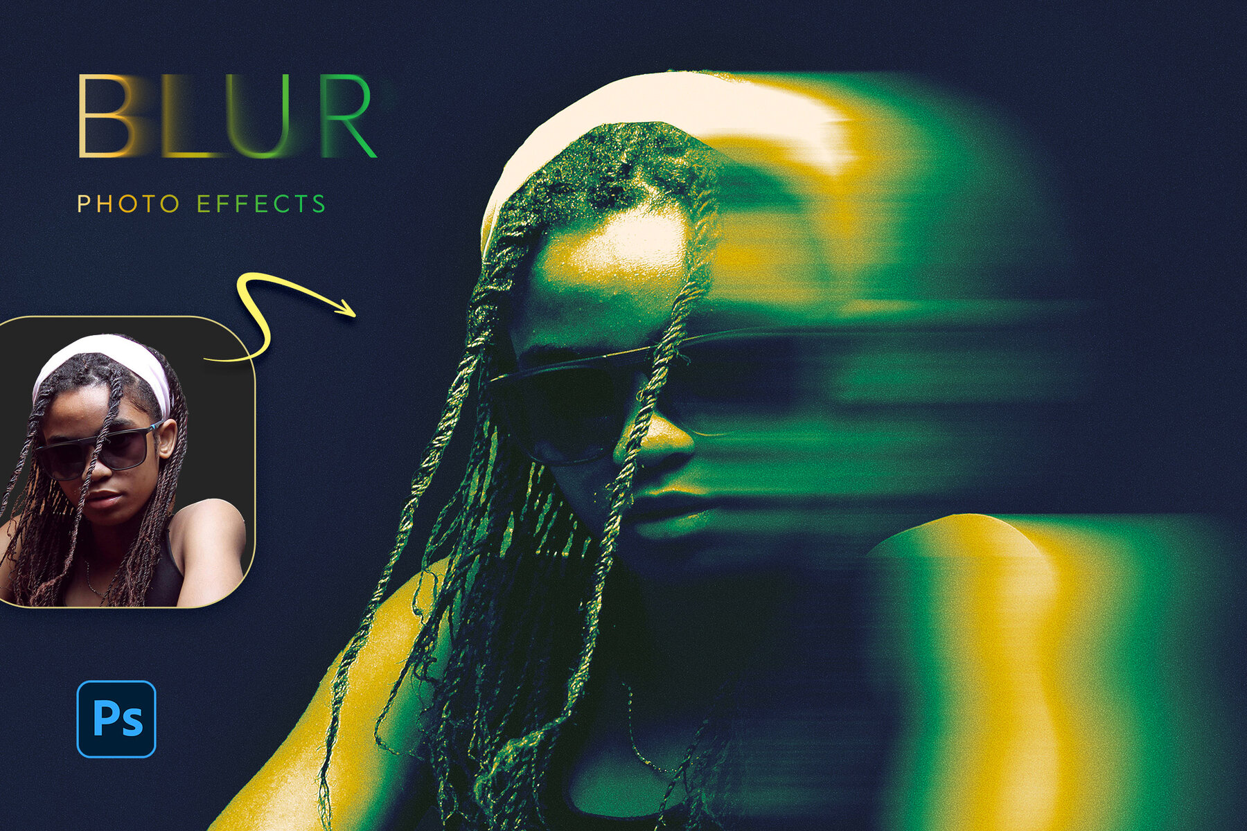 Duotone Blur Photo Effect 4