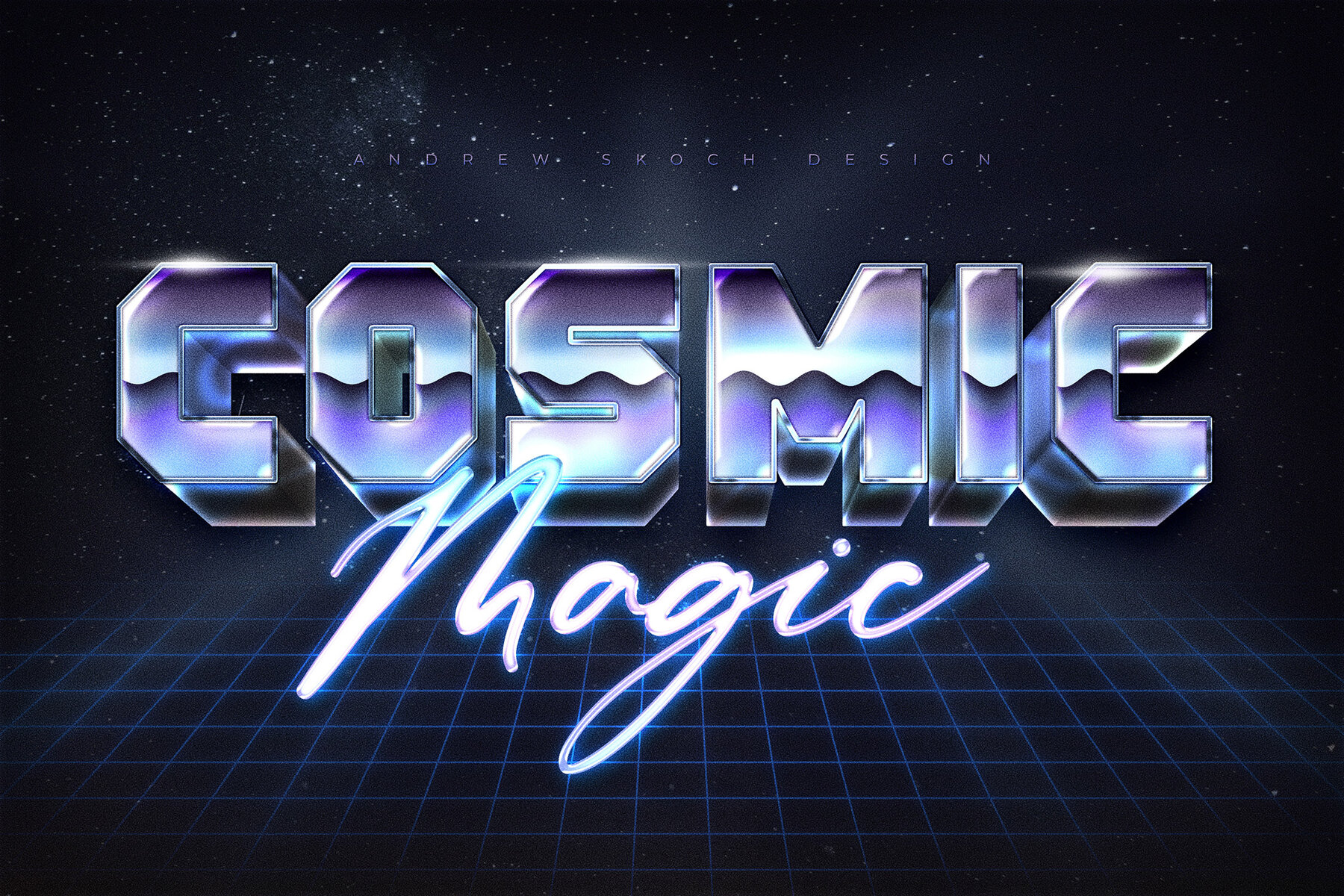 80s Text Effects 6