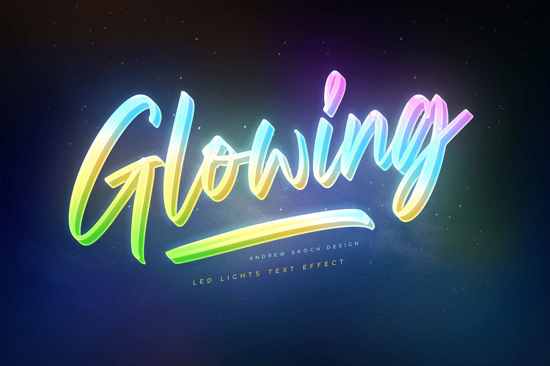 Dreamy Lights Text Effects 4
