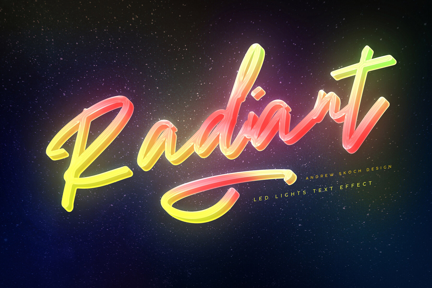 Dreamy Lights Text Effects 5