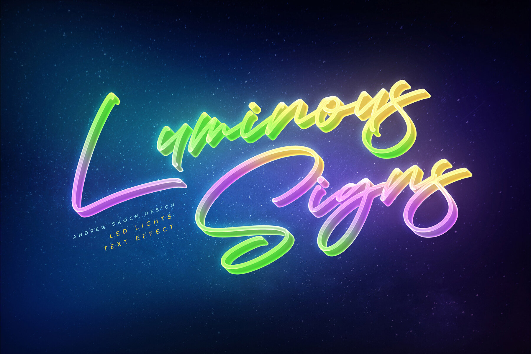 Dreamy Lights Text Effects 8